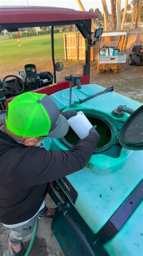 Enhancing some fairways 😁 #grass #green #endurant #golfcoursemaintenance | Endurant TurfPaint.net