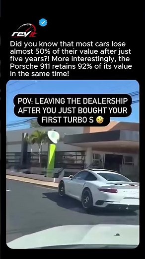 Why this Porsche barely depreciates! Car facts pt. 74! #porsche #911 #carsoftiktok