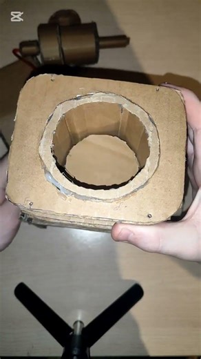 Two motors failed.Can it move?#diy #engine #cardboardengine #engineering #mechanics #project #shorts