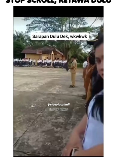Belum sarapan apa emang gugup dia ? 😂🤣 - - Follow @videolucu.kali - #videolucu #videolucukali #ngakak #ketawa #receh #hiburan