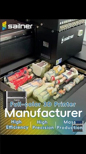 Meet Your Demands and Start Your 3D Printing Business, Sailner Industrial Full-color 3D Printer