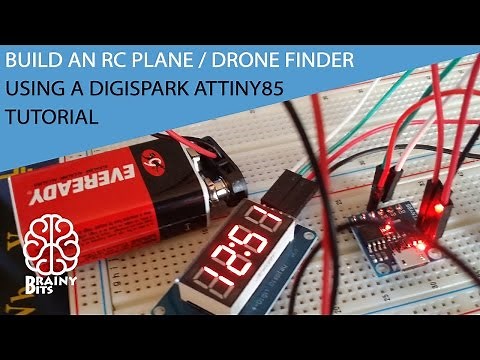 Let's build a Plane / Drone Finder using a DigiSpark ATtiny85 - Tutorial