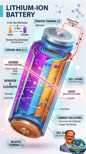 Periodic Table - Lithium Metal Properties #chemistry #periodictable #ytshorts #yt #viralshorts#facts