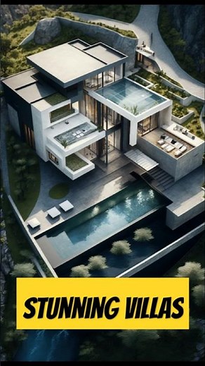 4 Stunning Villas: Where Glass and Concrete Unite in Mountain Chic!