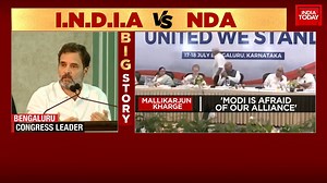 1.4K views · 23 reactions | INDIA vs NDA: Opposition alliance reveals new name to take on BJP bloc. Here are some highlights from the crucial meeting #6PMPrime #ITVideo (Akshita Nandagopal) | India Today | Facebook
