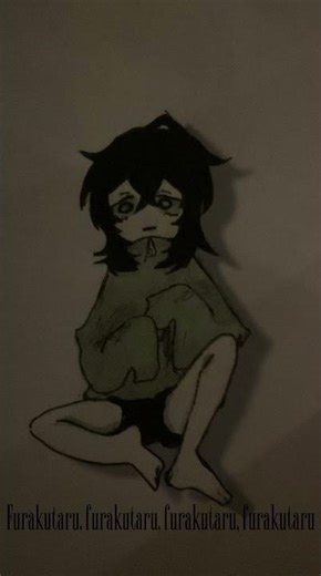 Looping the rooms except I dont know how to animate that so I drew it #art #loopingtherooms #gacha