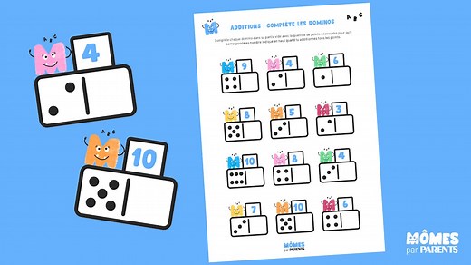Activité - Compléter la suite de domino