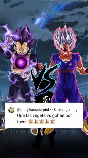 Who Is Stronger Vegeta VS Gohan #dragoball#comparison
