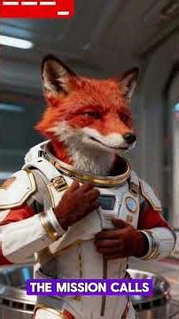 Fox Captain Lands on Mars 🚀🦊 | Cinematic Sci-Fi #Short
