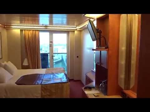 Carnival Miracle 2015 Balcony Cabin 8263 Veranda Walk through Tour.