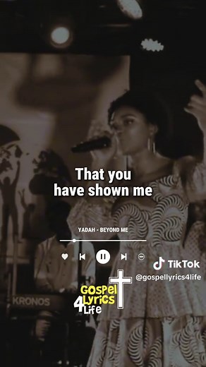Beyond Me by Yadah: Uplifting Gospel Music