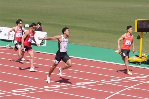 【動画】出雲陸上・男子１００予備予選　ジョエルジン・ヌワマディ（韓国）らが予選進出決める | 山陰中央新報デジタル