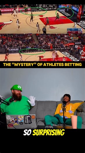 Without A Cue Podcast on Instagram: "NBA and NFL will have 230 gambling commercials during the broadcast, 6 logos on the court, the emblem stitched on the away team’s jersey but still be confused why athletes are betting 😂 y’all are marketing, and it’s working 😭 #memes #nba #nfl #betting #gambling #sportsbetting #nbamemes #nflmemes #explorepage"