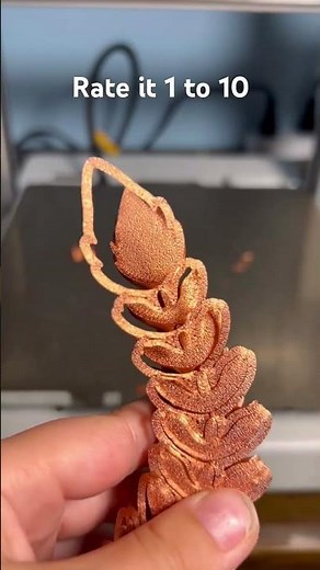 Satisfying 3D Printed Snake 🐍 | Perfect Layer Timelapse!