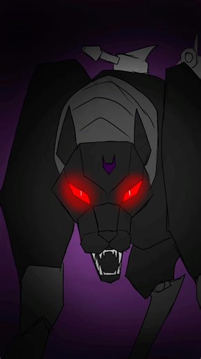 Watch your tone, ravage is sensitive #transformers #ravage #animation #animatic #soundwave #fanart
