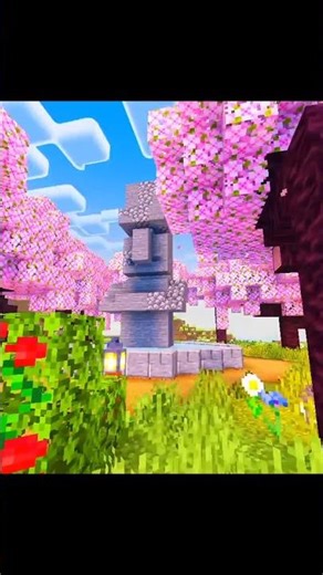 Minecraft Villager Statue #minecraft #shorts #youtubeshorts