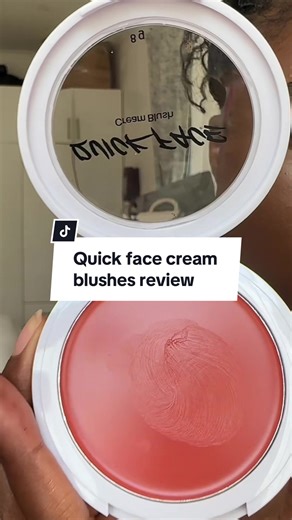 Quick Face Cream Blushes Review for Dark Skin
