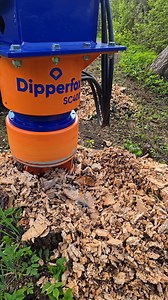 147K views · 745 reactions | For a small stump drill, it's pretty quick #avantloader #stumpgrinding | Dipperfox | Facebook