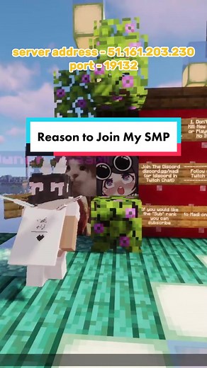Join My Minecraft SMP: Crossplay, Land Claims, & More!