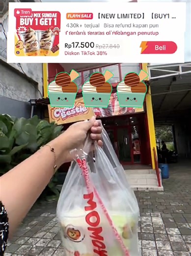 Promo Es Krim MOMOYO: Beli 1 Dapat 2!