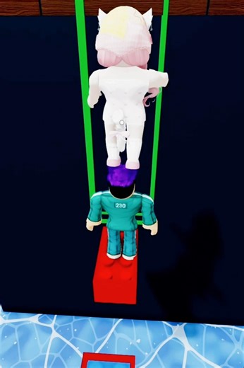 Thanos Play Teamwork game #마크점프맵 #roblox #shorts