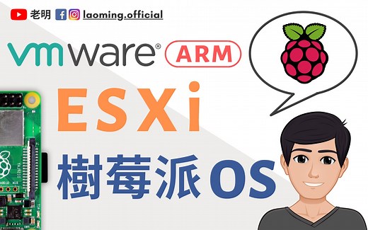 ESXi ARM上跑树莓派OS | 懒人教程【明富其识】