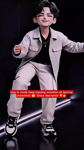 How to create these super easy dancing AI animation? #ai #aidance #artflowai #virtualart #artsadd