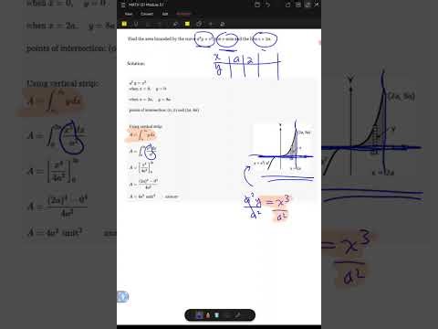 Integration of Plane Areas using vertical strip | Integral Calculus