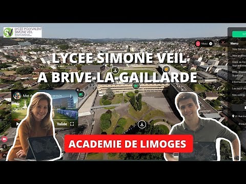 VISITE VIRTUELLE : LYCEE SIMONE VEIL A BRIVE-LA-GAILLARDE