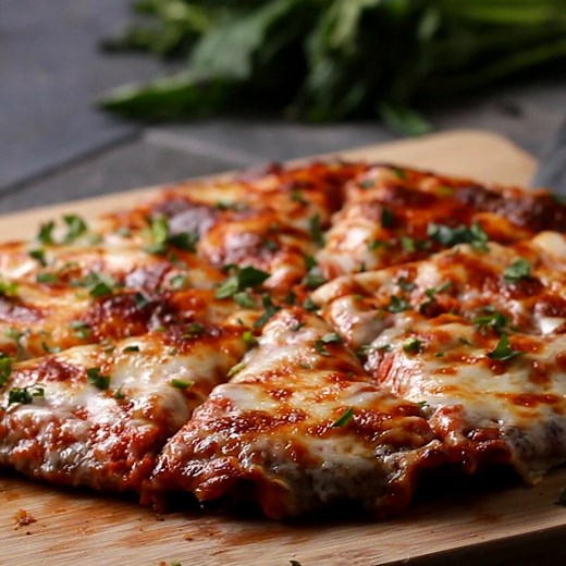 Chicken Parm Pizza Recipe by Tasty