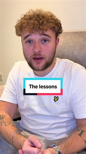 Leave them lessons, not money… #courier #courierservice #deliverydriver #vanlife #logistics