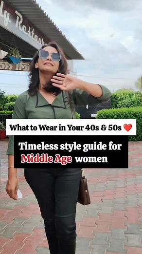 Style tips for middle age women ❤️ DM 'STYLE' to book your personal styling sessions 💕 . . #40plusstyle #50plusstyle #middleagewomen #styleguide #fashion_fitness_by_dimpy [40 plus women, 50 plus women , 40 50 women style guide, middle age style tips, middle age women] | Preeti Jain