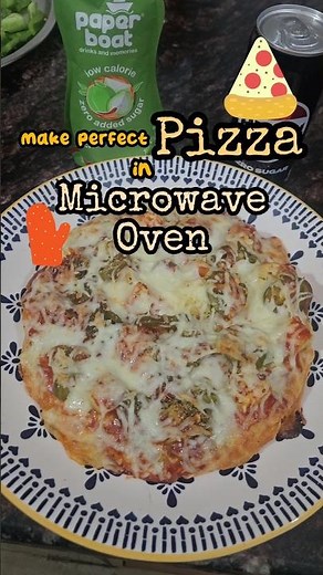 Microwave Pizza with Crispy Base | Exact Convection + Grill Settings (Samsung Oven) #afkjournal