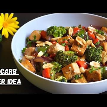 Mouth Watering Low Carb Healthy Dinner Idea | Stir Fried Vegetables Recipe For Weight Loss