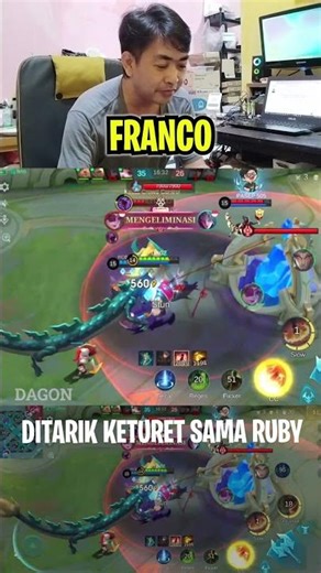 FRANCO - PULLED BY THE TURN BY RUBY #francogameplay #hookfranco #francotopglobal
