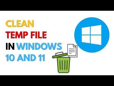 How to clean Temp Files in Windows 10 and 11 | CLEAN CACHE