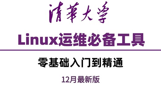 【2025最新】转行运维工程师必备技能/常用工具讲解，Linux运维从入门到精通必须要掌握的工具技能，Linux零基础入门到精通课程。附配套文档