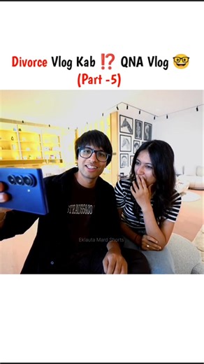 Divorce Vlog Kab ⁉️ QNA Vlog 🤓#souravjoshivlogs #qna #shorts #trending #typography #viral #ytshorts
