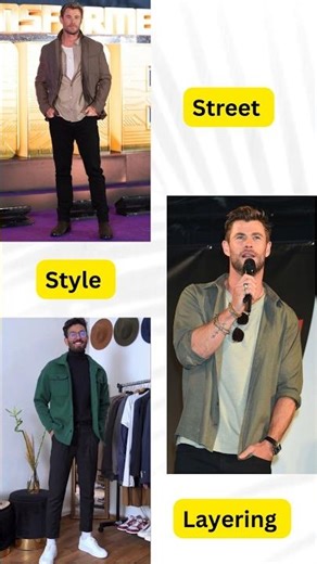 Street Style Layering Outfit Ideas for Men | Trendy & Cool Layered Looks 2025 #shorts #stylepick