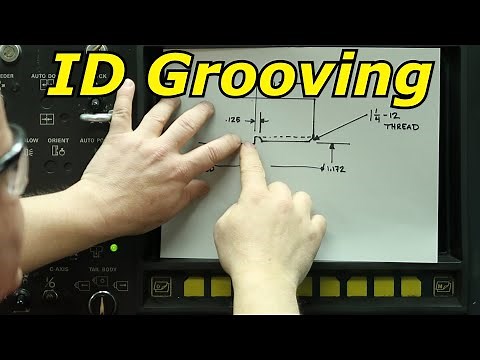 Mazatrol Programming Lathe ID Grooving Mazak
