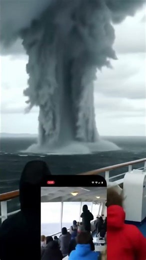 Tourists Get Front-Row Seats to an Undersea Eruption #travel