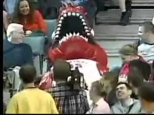 Raptor Mascot Double Fail
