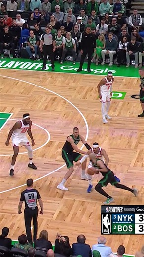 1.3M views · 10K reactions | Robinson’s defense sparks McBride’s triple  Knicks take control with an 8 point lead! NYK-BOS | Game 5 on TNT | NBA | Facebook
