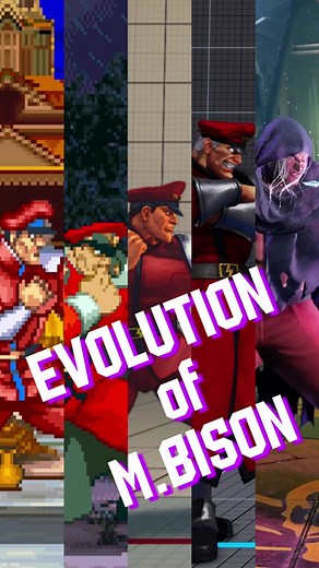 Street Fighter 6 Evolution of M. Bison
