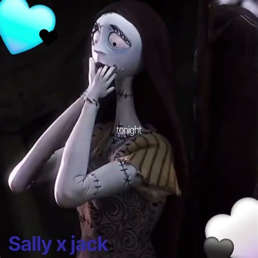 jack Skellington x sally is so cute