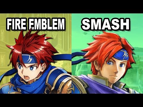 How FIRE EMBLEM characters are portrayed in Smash