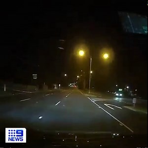 Did you see a meteor tumble across Melbourne's skies last night? Ashley Aspiridis caught this dashcam shot of a possible shooting star while driving around #ForestHill at 10.37pm on Sunday. #9News | 9 News Melbourne