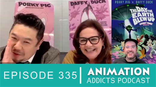 Animation Addicts Podcast #335: Talking to the Stars & Director of the New Porky & Daffy ‘Looney Tunes Movie