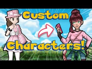 Drawing Fakemon Trainers for My Own Region!