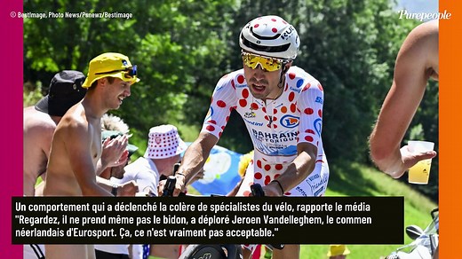 Ce n'est vraiment pas acceptable! : triche sur le Tour de France? Le geste d’un coureur n'est pas passé inaperçu